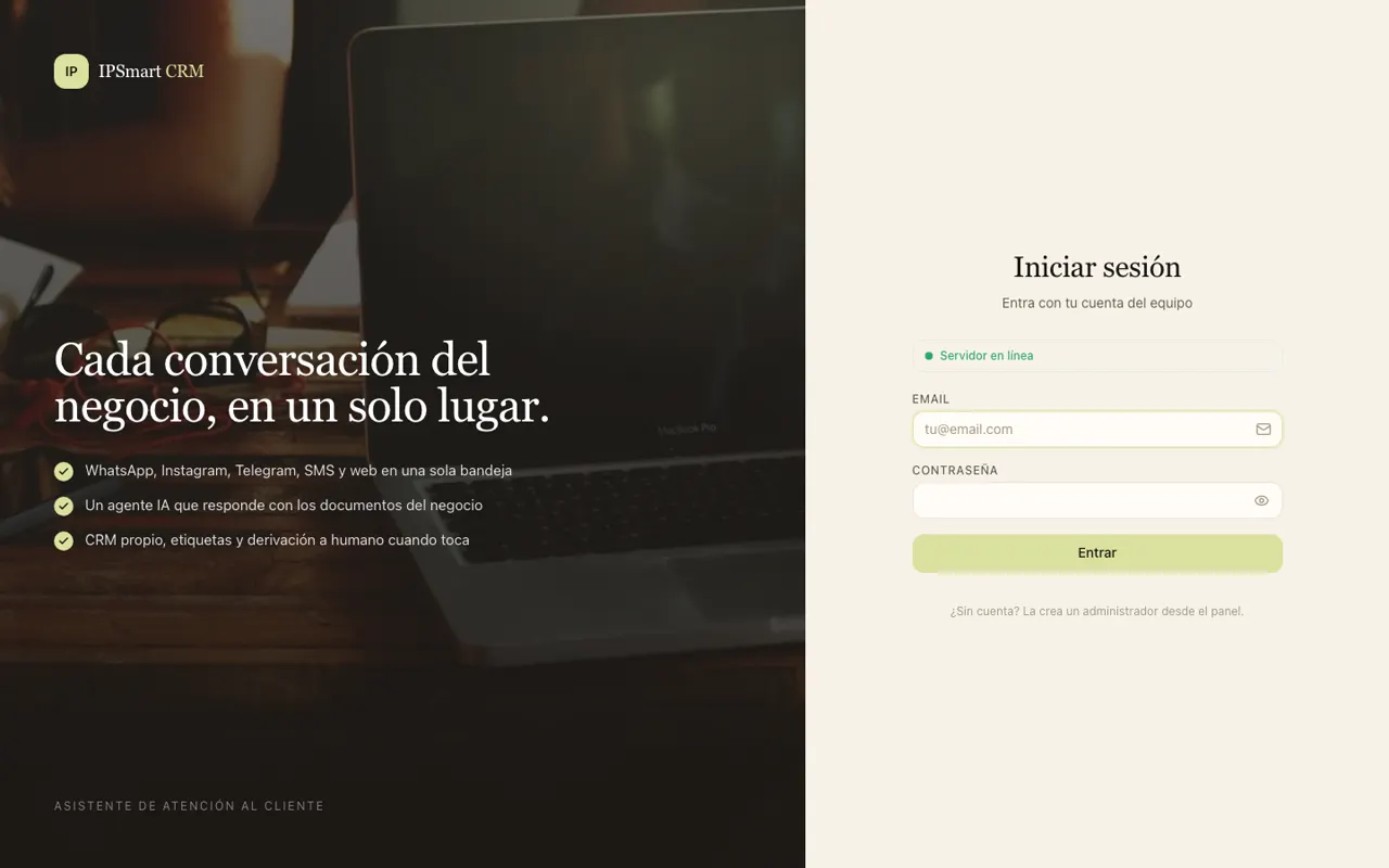 IPSmart CRM omnicanal