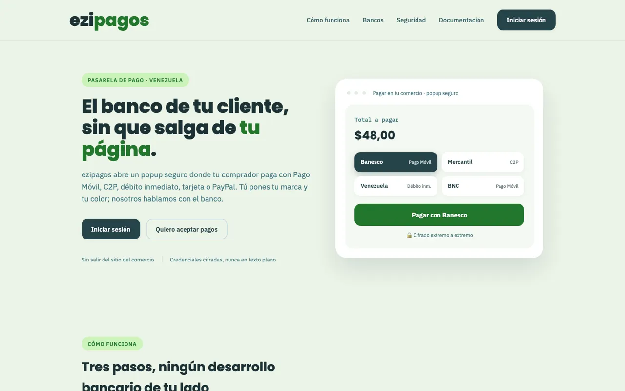 ezipagos, pasarela de pagos