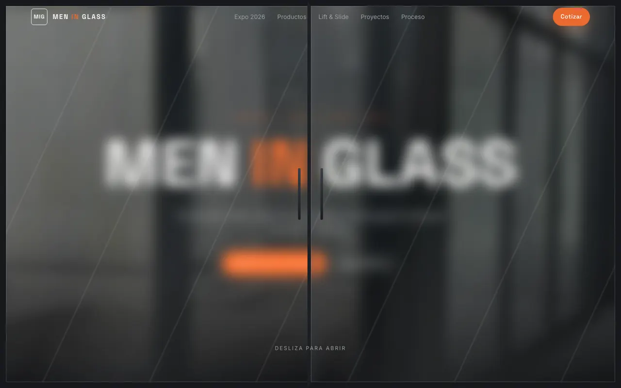 Sitio de Men In Glass