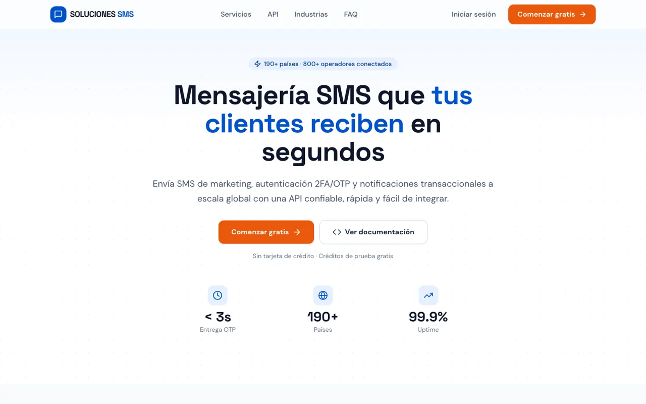 Soluciones SMS